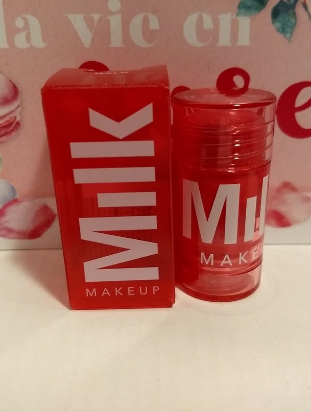 Milk Makeup Glow Oil Lip & Cheek In Halo (Bright Pink Shimmer)